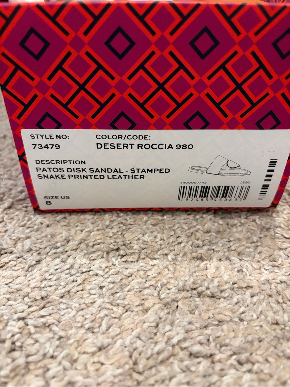 Tory Burch Desert Roccia 980 - Picture 3 of 3